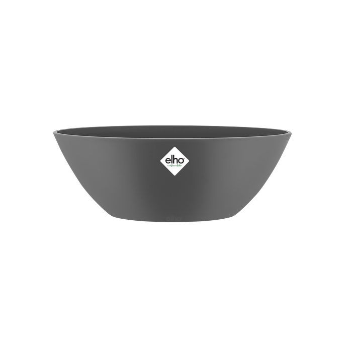 brussels oval 36cm anthrazit